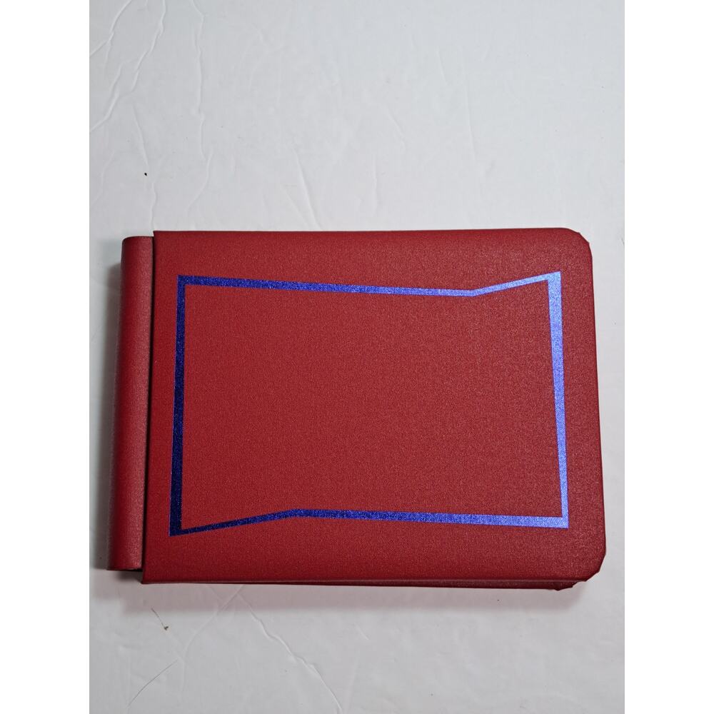 Creative Memories Album Scrapbook Red Cover Blue 8x6 New No Packaging